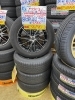 165/55R15 中古タイヤ　4本 中古 タイヤ×アルミ】165/55R15 75V 4本セッット ￥43,890