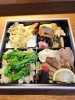 箱御膳懐石弁当のお待ち帰り用。2段のお弁当箱です。「☆お祝いのお弁当・ご法要のお食事・お弁当のご予約承り中。」