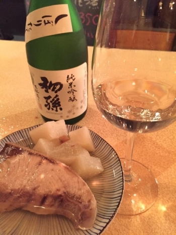 日本酒とあっさり味のぶり大根のセットは鉄板ですよね＾＾