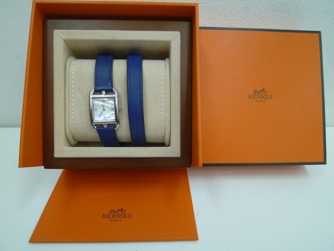 エルメス  ケープコッド CC1.210a X刻印「エルメスの時計も 買取専門 金のクマ 沼津店にお任せです」
