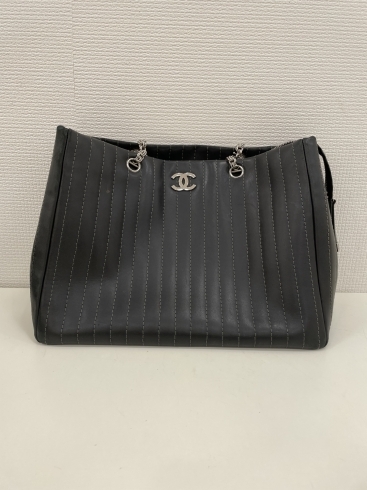 CHANEL トートバック「【ブランドバッグ　高価買取】草加越谷の買取専門店「おたからや　草加アコス店」電話相談無料＆査定無料♪」