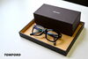 女性にも人気なモデルです「【オーダー品】TOMFORDの定番太リム|出雲市姫原のメガネ21出雲店」