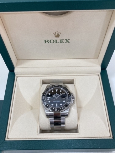 GMTマスターⅡ 116710LN「【ロレックス（ROLEX）GMTマスターⅡ 116710LN 高価買取】高松市の買取専門店「おたからや　フジグラン十川店」電話相談無料＆査定無料♪」