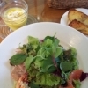 お皿一杯、サラダを味わう♪