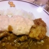 えぇ～カレーにチキン南蛮？！