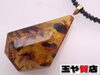 「トップ 琥珀 美品 コハク スピネル ネックレス 留具 K18YG イエローゴールド     販売中！ 玉や質店 千葉 市川市 本八幡」