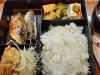 焼き魚＋鶏の唐揚げ定食,1250円「新鮮な魚、入荷しています！」