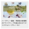 ハーブの効果を新発見？！ハーブをもっと！もっと！身近に感じてみませんか？講座のご案内。お菓子、ハーブティ３回分付。