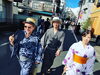 浴衣で街歩き「着物も売ってる居酒屋」