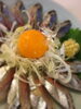 月見秋刀魚「名月や…」