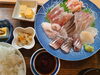 上刺身盛り合わせ定食2300円「魚好きの週末」
