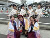 まりちゃん、吉長さんと「守谷よさこいにて😊💕」
