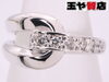 「ヴァンドーム リング 11号弱 ダイヤ0.15ct K18WG ホワイトゴールド 新品同様 販売中！ 玉や質店 千葉 市川市 本八幡」