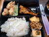 煮魚＋唐揚げランチ　1250円「煮魚＋唐揚げランチ　1250円　コーヒー付き」