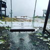 「御嶽山、初雪、初冠雪！」