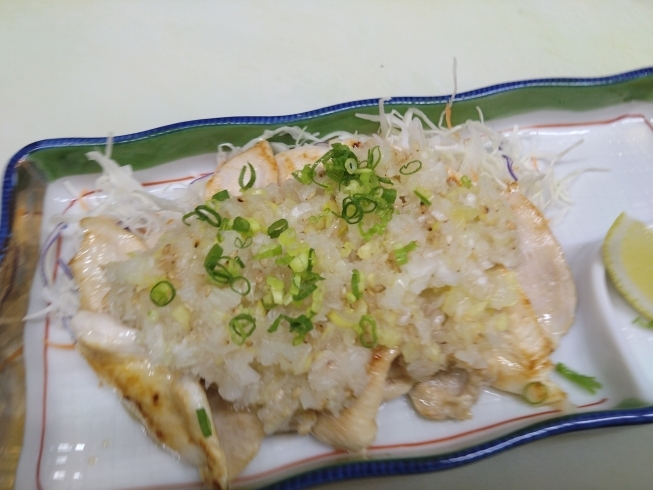鶏むね肉のタン塩風「寿司和食しん　〜寿司居酒屋〜　オススメ」