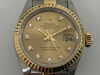 ロレックス デイトジャスト 69173G 高価買取「ロレックス ROLEX 69173G レディス腕時計 高価買取りさせて頂きました。 ロレックス、エルメス、シャネル、ヴィトン、カルティエ、貴金属、ダイヤの「買取」は大黒屋 金町北口店へ」