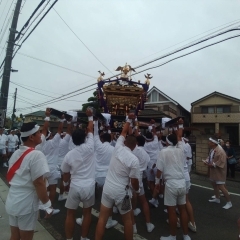 わっしょい 上妙典八幡神社祭礼