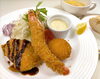 ミックスフライ「   ○・。＊　週替わりアザレアランチ　＊。・○」