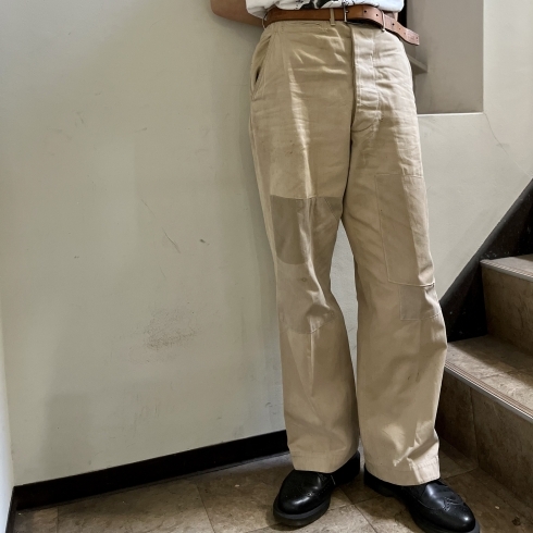 🏷️40s U.S.Army M-43 chino trousers repair | used＆clothing mementoのニュース |  まいぷれ[千葉市中央区]