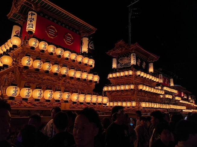 「【2023年】10月16日（月）いよ小松祭り 初日の夜。」