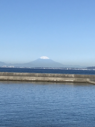 富士山　綺麗「3階からも見えます。富士山」