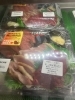 肉刺し三点盛り「肉刺し三点盛り、好評につき17時以降5個追加で作ります。」