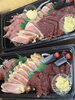 肉刺し三点盛り「肉刺し三点盛り追加分5Pできました。」