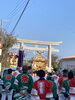 「【2023年】10/18（水）朝 八旛神社の鳥居にて神事が行われました。」