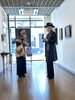奥村圭子　油絵個展　京都ギャラリー北野「京都、神戸、良かったです　 西船アンティークDEN」