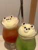 クマちゃんのクリームソーダ✾ かわいいクマのクリームソーダ！昭和区
