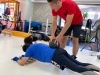 3㌔乗せてキープ、素晴らしい✨「体幹トレーニングで美しい姿勢を手に入れよう‼️  FIELD-RING 千葉市美浜区〖JR稲毛海岸駅　駅近』キックボクシング＆ボクシング」