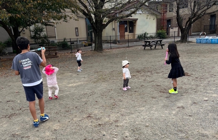 「元気いっぱい☀️外遊び🍀」