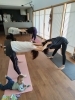 ペアストレッチ「ママ&ベビーヨガHARD♪」