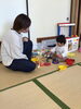 ママとままごとしているよー「☆玉造広場☆」