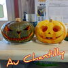 仲良しジャックオランタン🎃「ハロウィン🎃って❔❔(*´ー｀*)❔」