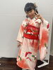 お父様の妹さんのお着物「TUZUMI問屋町レンタル着物　着付けヘアメイクのみもOK　持ち込み無料　出張もいたします」