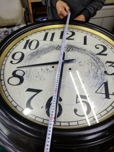 「ド迫力！！超巨大丸型掛け時計の修理＼(^o^)／」