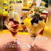 柿パフェもそろそろ終わりが近づいてきました☺「期間限定『柿パフェ』大人気です☺️」