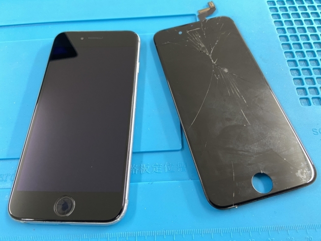 iPhone6S画面修理「古い機種でも対応可能です！」