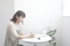 手ぶら体験時の受付「ボナファイドフィットネスの手ぶら体験ってどんな流れ？【女性専用セミパーソナルジム】」