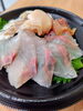イナダ丼「11月8日(水)イナダ丼　イナダ　シオ　ワラサ　刺身も販売しま〜す🤗🤗🐟🐟🐟🤗🤗🤗🤗」