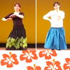 お昼クラスは私と2人でしたがリハ頑張りました！！「ミリカローデンでの文化祭リハーサル頑張りました！ 那珂川市 フラダンス教」