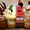 四角ケーキシリーズ🍒美味しい断面✨「ムースショコラ🍫が四角いケーキシリーズに登場🍰」