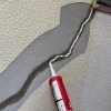 作新建装　今週の施工