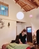 「太ももの外側張っている人多いです」