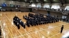 会長の挨拶(市川 剣道協会会長)参加者165名「第72回伊丹市民スポーツ祭剣道大会・第24回鶴丸杯少年剣道大会【11/12】」