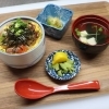 自家製ごまだれ＆自家製だしが風味豊か😋　あったかメニューの「海鮮だし茶漬け」