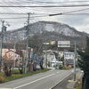 「天狗山にも雪が積もっています！！」