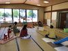 読み聞かせの様子「明日は。。。」